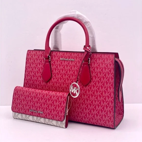 Michael Kors Medium Sheila
Satchel and Trifold Wallet Set - Picture 5 of 11